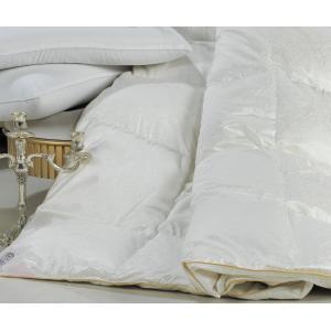 King Embossing Cotton Duck Down Feather Quilt Soft and Warm for Home or Hotel Winter Use
