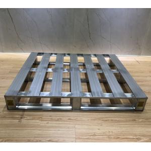 Standard 4 Way Metal Storage Pallet  Solid Cold Room  Galvanized Steel Pallet