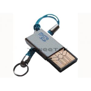 China Ultra Slim USB T-Flash / Micro SD Card Reader (ZW-11002) supplier
