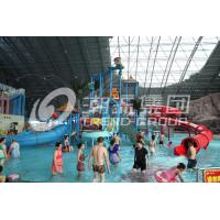 China 304 Stainless Steel Water Park with Indoor Play Area , FPR Fixed Type on sale