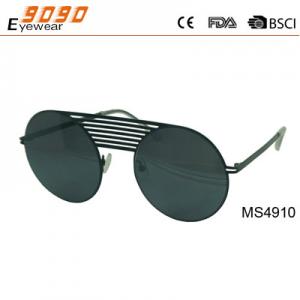 China 2018 fashion metal with 100% UV protection lens, suitable for men and women supplier