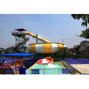 China Fiberglass Amusement Park Rides Super Behemoth Bowl Water Slide Customized supplier