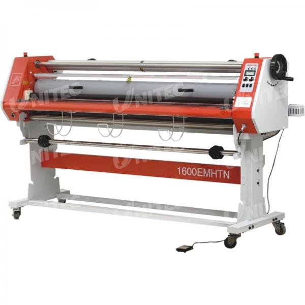 Glue - Proof Paper Roll Lamination Machine , Electric Cold Roll Laminating