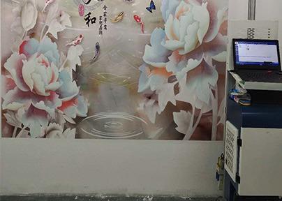 CMYK CE 2880DPI Wall Mural Printing Machine