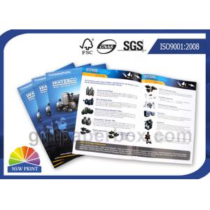 SGS Custom Magazine Printing Services With Art Paper / Coated Paper / Fancy Papers