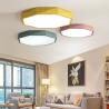 Ultra-thin 5cm LED Ceiling Lamps Iron Round Black/white Colors Ceiling Lights