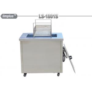 China Heavy Oil Removal Industrial Ultrasonic Cleaning Machine 28kHz 900W With 61 Liter supplier