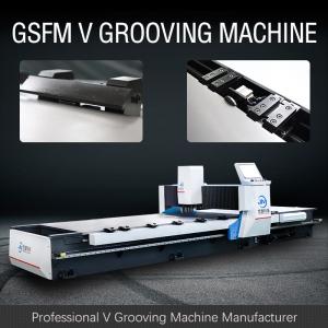 Model 1225 CNC V Grooving Machine With Hydraulic Foot Drive For Copper Plates