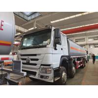 China High Efficiency Oil Tank Truck 8X4 LHD Euro2 400HP 31000KG on sale