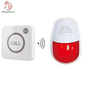 high quality wireless disabled toilet alarm system with Bathroom  emergency call button and alarm light