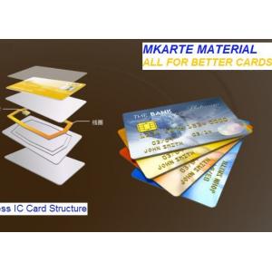 High End Reliable PVC Core Sheet For Contactless IC Cards Prelam / INLAY
