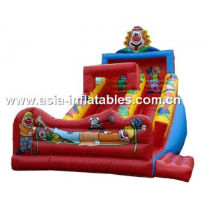 China Inflatable Joker Slide For Children Birthday Party Rental Games supplier