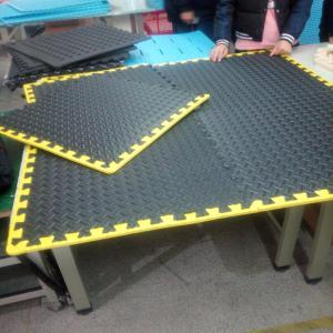 China 24x24inch 11mm Interlocking Garage Floor Mats Diamond Design supplier