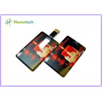 China Customized Logo 4gb / 2gb Credit Card USB Storage Device High Capacity on sale