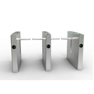 LED Indicator NFC Drop Arm Turnstile 100W For Entrance Exit Gate