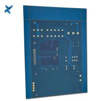 China Blue Print Rogers PCB Board Immersion Gold For Water Timer 10×6cm on sale