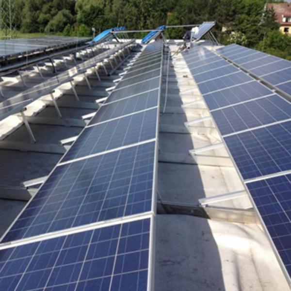 Easily Installation Aluminum Solar Panel PV Mounting Systems 3kw Ground Mounting