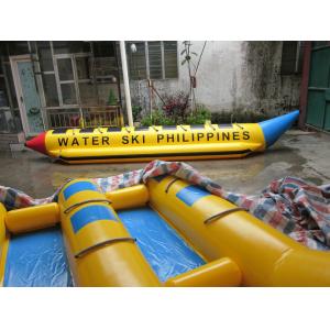 Sea / Lake Inflatable Banana Boat Single Line For Outdoor Entertainment