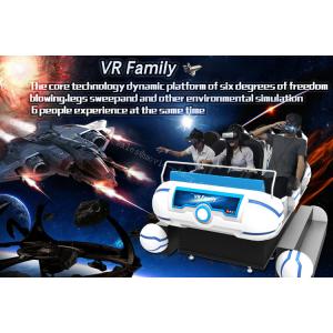 China Home Theater System Dynamic 9D VR Cinema Virtual Room Simulator Motion Platform supplier