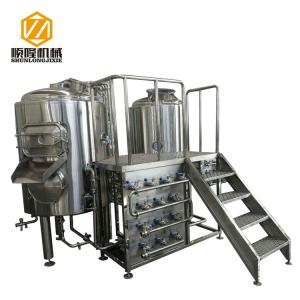 China Stainless Steel Brewing Systems , Beer Making Equipment CE CCC Certified supplier