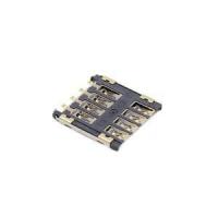 China LCP 8 Pin Micro SIM Card Socket Connector Push Pull H1.8mm 5000 Cycles Durability on sale