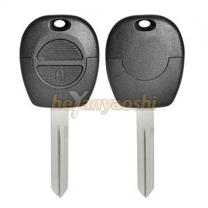 China Nissan 2 Buttons Car Key Remote Shell with Blade for Nissan Micra Almera Primera X-Trail supplier