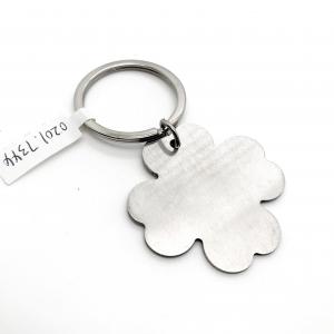 Siliver Four Leaf Clover Metal Keychain Holder Within Years Payment Term TT OEM/ODM Available