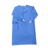 China Anti Bacterial Disposable Surgical Gowns Protective Doctors Suits Blue Tape wholesale