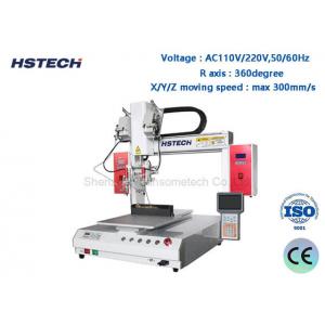 Multiple Axis Automatic Soldering Robot Single Y Working Station With File Storage HS-S441S