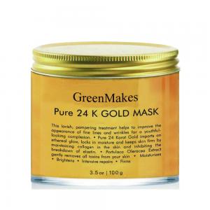 Anti Wrinkle Face Mask , 24k Gold Essence Peel Off Face Mask For Blackheads