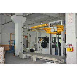China Automatic Packaging Vertical Pallet Strapping Machine PP/ PET Strap Material supplier