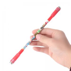 Novelty Led Light Spinner Pen Fingertip Illumination Decompression Gyro Business Ballpoint Pen