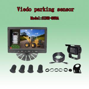 The newest high quality 24V 7inch truck monitor with visible Truck ultrasonic Parking Sensors