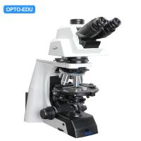 China OPTO-EDU A15.1091-T plm polarized light microscopy Manual Transmit 12V 100W Halogen Semi APO ECO on sale