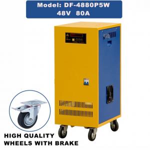 China Air Cooled 48v 80A Battery Charger Electric Pallet Jack Battery Charger Customized supplier