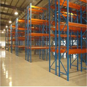 FIFO Pallet Live Racking / Stainless Steel Rack Upright Customized For Heavy Duty Goods