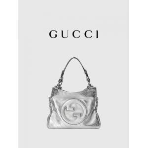 China Gucci Blondie Small Tote Bag Luxury Silver White Branded Ladies Handbag supplier