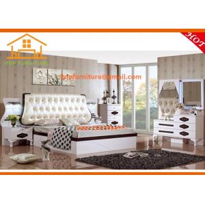 China antique wholesale price Indonesia white lacquer bedroom furniture supplier