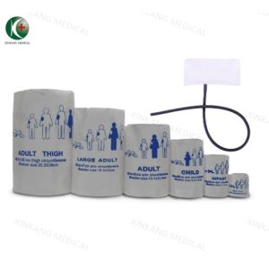 China Monitor Nylon NIBP Cuffs And Hose Latex Free 1.5 Meters For Adult wholesale