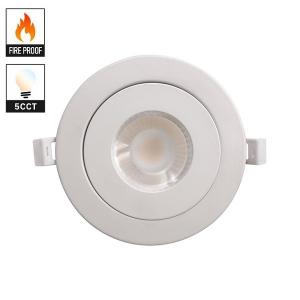 Gimbal Fire Rated Dimmable LED Downlights 4 Inch 10w  Indoor  Pot Type