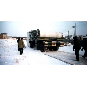 China 100m Snow Area Transport Semi Trailer Soft Surface Layer Polyester Composite Materials supplier