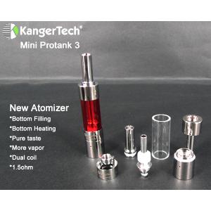 Genuine Kanger Mini Pro Tank 3 Dual coil 1.5ohm Pyrex Glass Tube new arrival vapor ecig