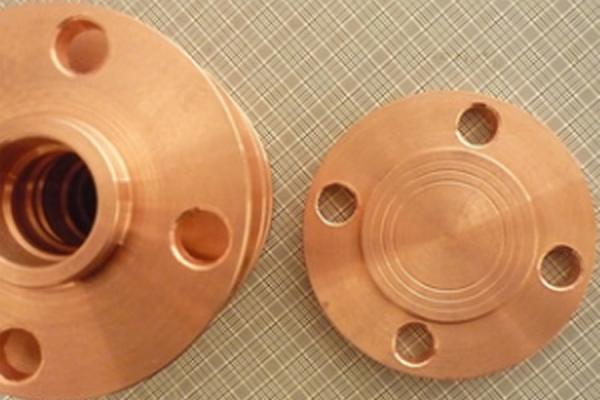 ANSI CLASS 150 BL Blind Welding Copper Nickel Forged Steel Flanges 90/10 Pipe
