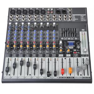 China 12 Channel Professional Audio Mixer  Audio Stage Mixing Console  X1222USB supplier