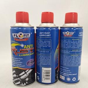 China Plyfit 400ml Anti Rust Lubricant Spray For Car Liquid Mineral Lubricants supplier