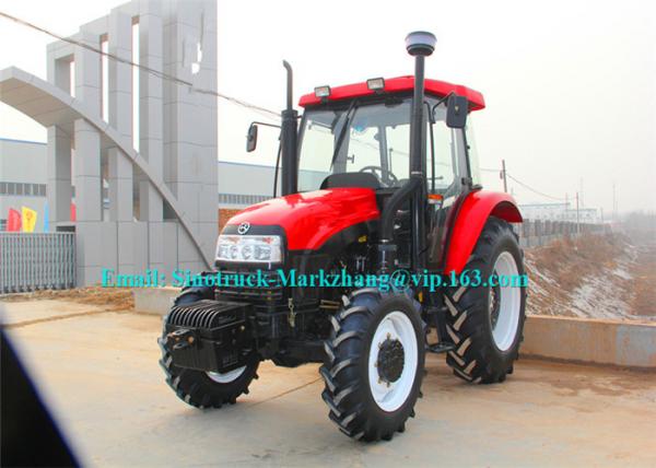 Heavy Duty Agriculture Farm Machinery Taishan Tractor EURO 2 4x4 / 4x2 90HP