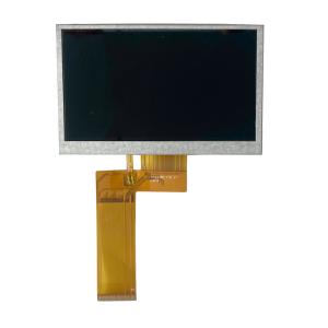 China 450nits Brightness RTP Touch Screen Panel IPS 4.3 Inch TFT LCD Display Module wholesale