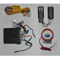 China Immobilization Vehicle Security Alarm System ABS Material With Remote Starter And Stop on sale