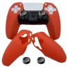 HOXC Multi-Color Protective Ergonomic Soft Controller Non-slip Silicone Case Grips For PS5 Silicone Protector Skins With Thumbstick Caps