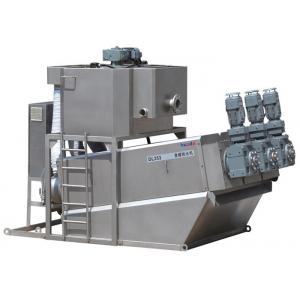 China Low Moisture Rate Environmental Protection Equipment , Screw Filter Press supplier